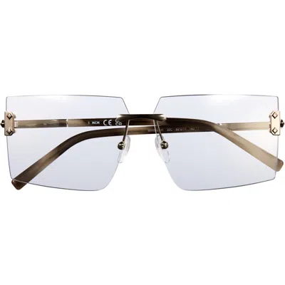 Mcm 62mm Rectangular Sunglasses In Brown