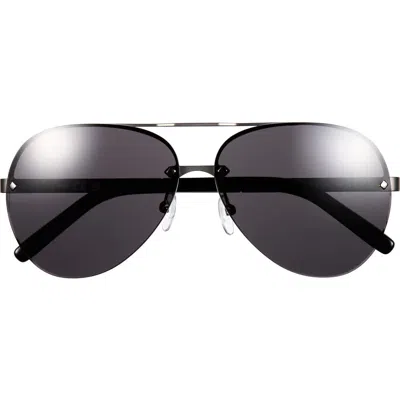 Mcm 63mm Pilot Sunglasses In Gray