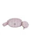 Mcm Adjustable Shoulder Strap Single Shoulder Bag In Pink