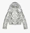 MCM APRÈS-SKI QUILTED PUFFER JACKET IN METALLIC POLYESTER