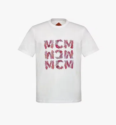 Mcm "aquatic" T-shirt In White