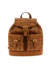 Mcm Aren Backpack In Brown