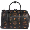 Mcm Aren Barrel Bag In Black