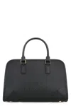 Mcm Women's Aren Boston Leather Handbag In Black