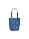 Mcm Handle Strap Shoulder Bag In Blue