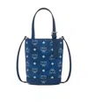 Mcm Handle Strap Shoulder Bag In Blue