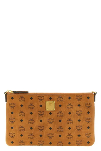 Mcm 'aren' Clutch In Brown