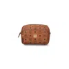 Mcm Shoulder Bag Adjustable Strap Front Pocket In Red