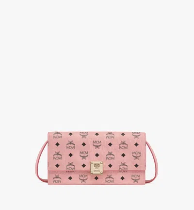 MCM AREN CROSSBODY WALLET IN VISETOS