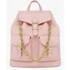 Mcm Aren Drawstring Backpack In Pink