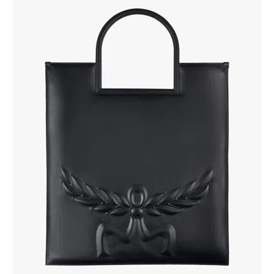 Mcm Aren Fold Tote In Mega Laurel Leather