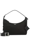 Mcm Aren Hobo Bag In Black