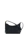 Mcm Aren Hobo Shoulder Bag In Black