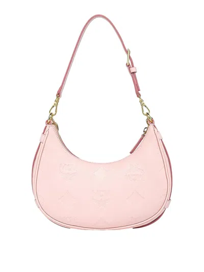 Mcm Bolsa De Hombro - Rosado