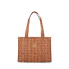 Mcm Aren Large Tote Bag In Brown