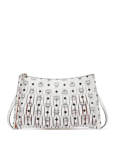 MCM AREN LEATHER CROSSBODY