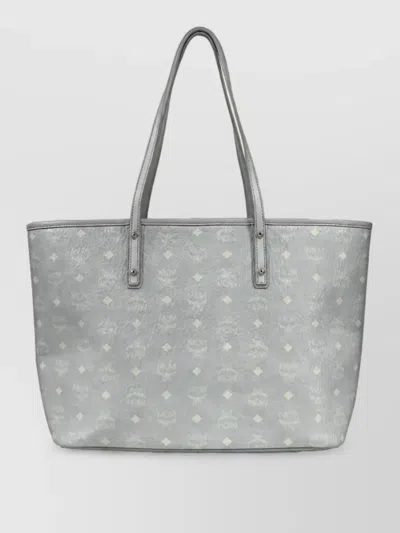 Mcm Aren Leather Tote Bag