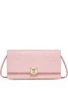 Mcm 엠보스드 로고 체인 숄더 백 In Pink