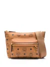 Mcm Aren Messenger Bag In Brown