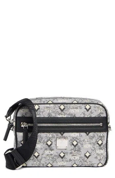 Mcm Aren Messenger Bag In Gray