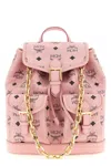 Mcm 'aren' Mini Backpack In Pink