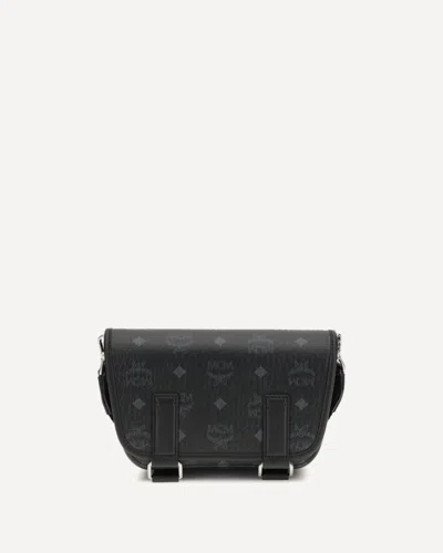 Mcm Aren Mini Shoulder Bag In Black