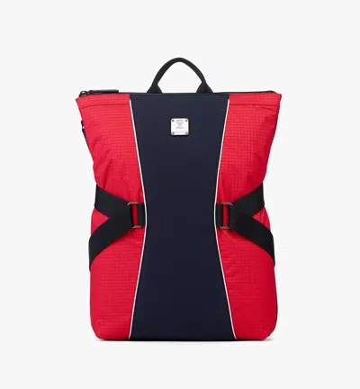 Mcm Aren Nova Backpack In Nylon In Multi