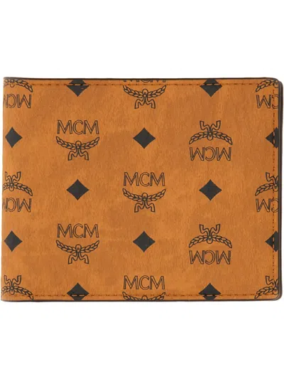 Mcm Aren Portfolio In Brown