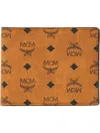Mcm Aren Portfolio In Orange