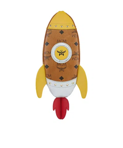 Mcm Aren Rocket Crossbody In Visetos