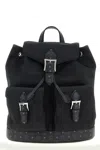 Mcm Small Aren Backpack Featuring Front Pockets In Black