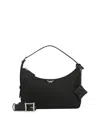 Mcm Aren Hobo Bag In Black