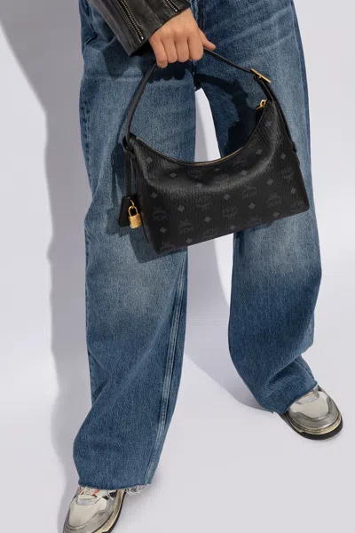 Mcm ‘aren Small' Shoulder Bag In Black