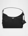 Mcm Aren Hobo Bag In Black