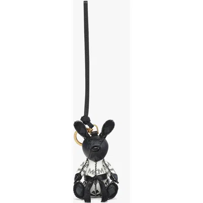 Mcm Aren Taekwondo Rabbit Charm In Metallic