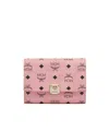 Mcm Aren Trifold Wallet In Visetos