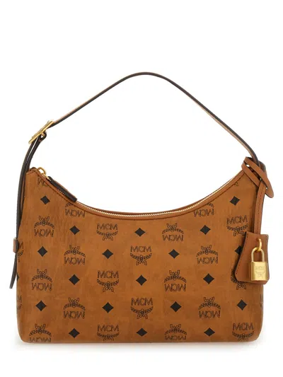 Mcm "aren Visetos" Bag In Brown