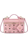 Mcm Aren Visetos Vanity Tote Bag In Pink