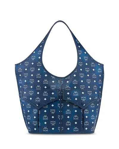 MCM LENI VISETOS XL SHOPPER TOTE