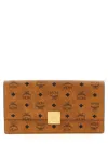 Mcm Aren Wallet On Chain In Brown