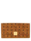 Mcm Aren Wallet On Chain In Brown