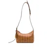 Mcm Arena Hobo Handbag In Brown