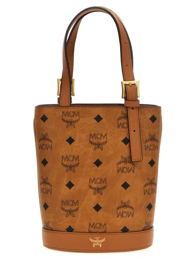 Mcm Arena Vi Hand Bags In Brown