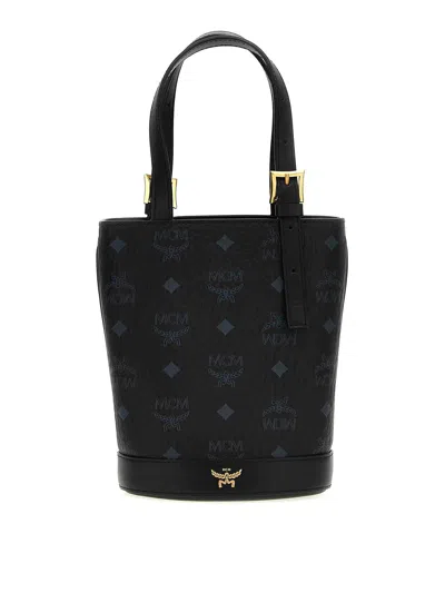 Mcm Arena Vi Handbag In Black