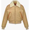 Mcm Aviator Jacket In Neutral