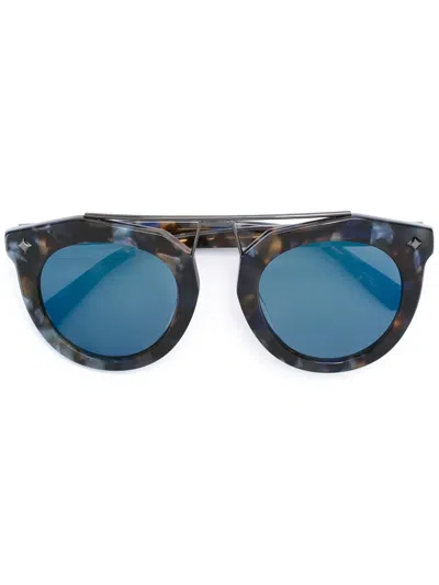 Mcm Aviator Style Tortoiseshell Sunglasses In Gold