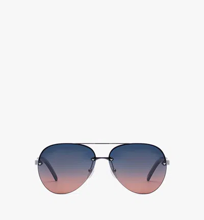 Mcm Aviator Sunglasses In Blue