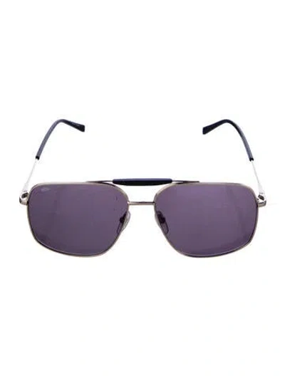 Pre-owned Mcm Aviator Tinted Sunglasses In Black