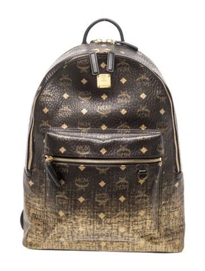 Pre-owned Mcm Backpack In Blue