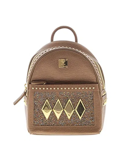 Mcm Backpack In Brown
